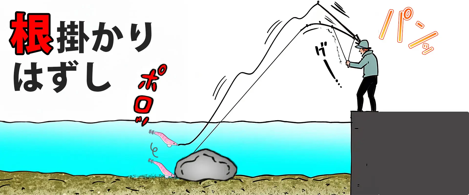 根掛かり防止に