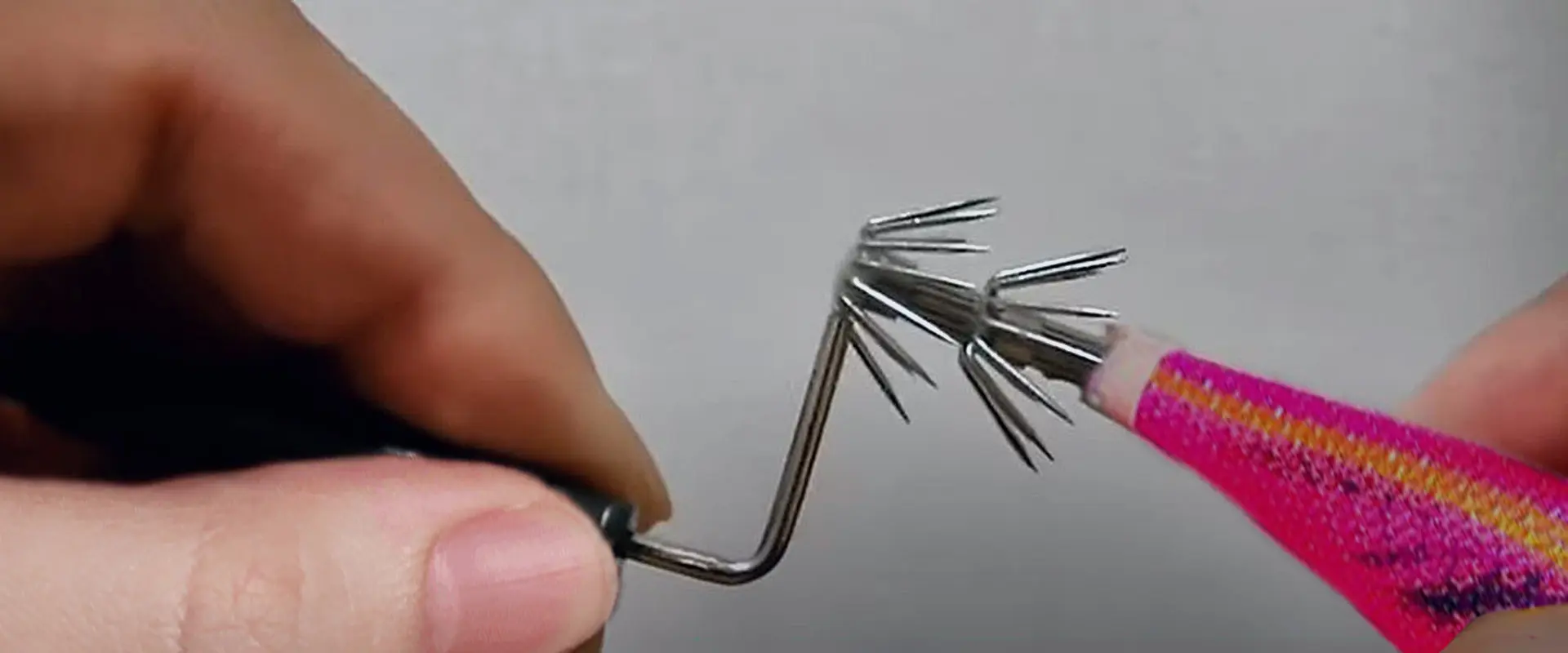 カンナを曲げる・閉じる