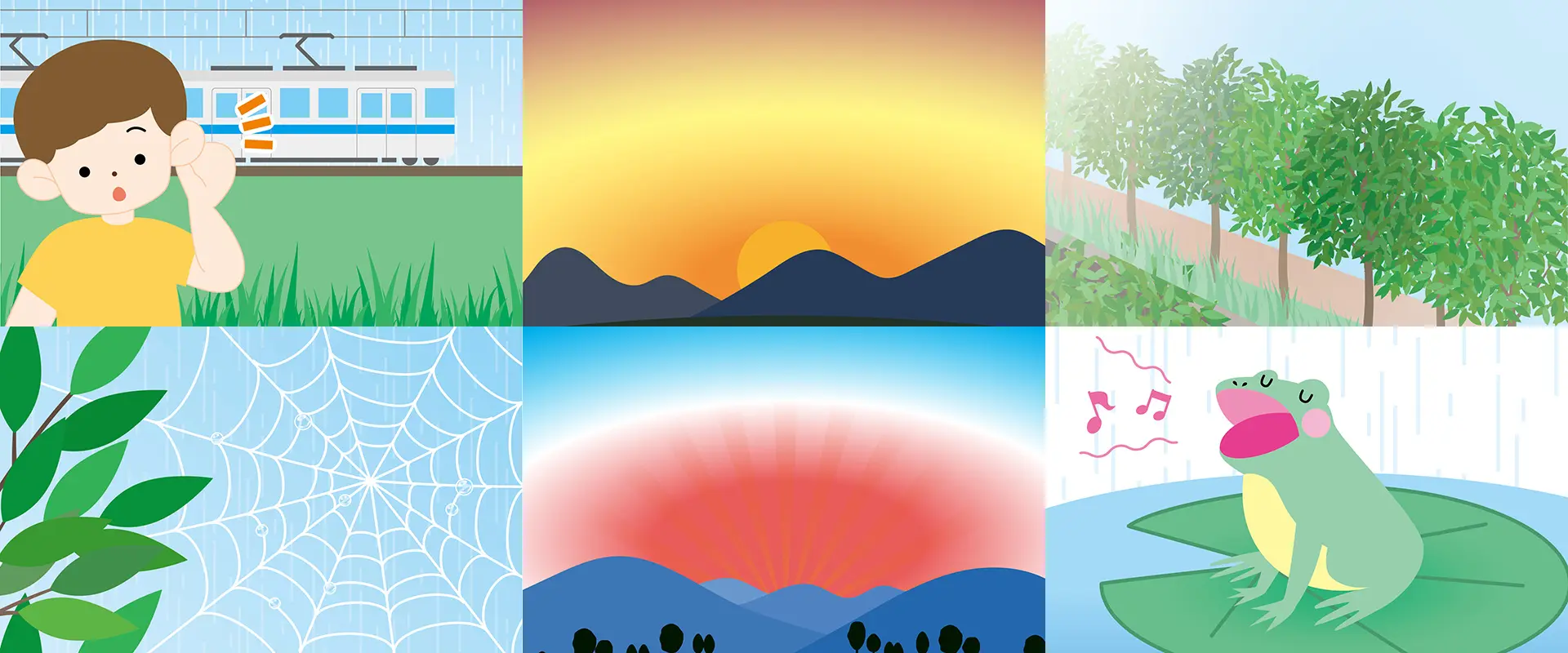 季節別の観天望気一覧・ことわざ・言い伝え